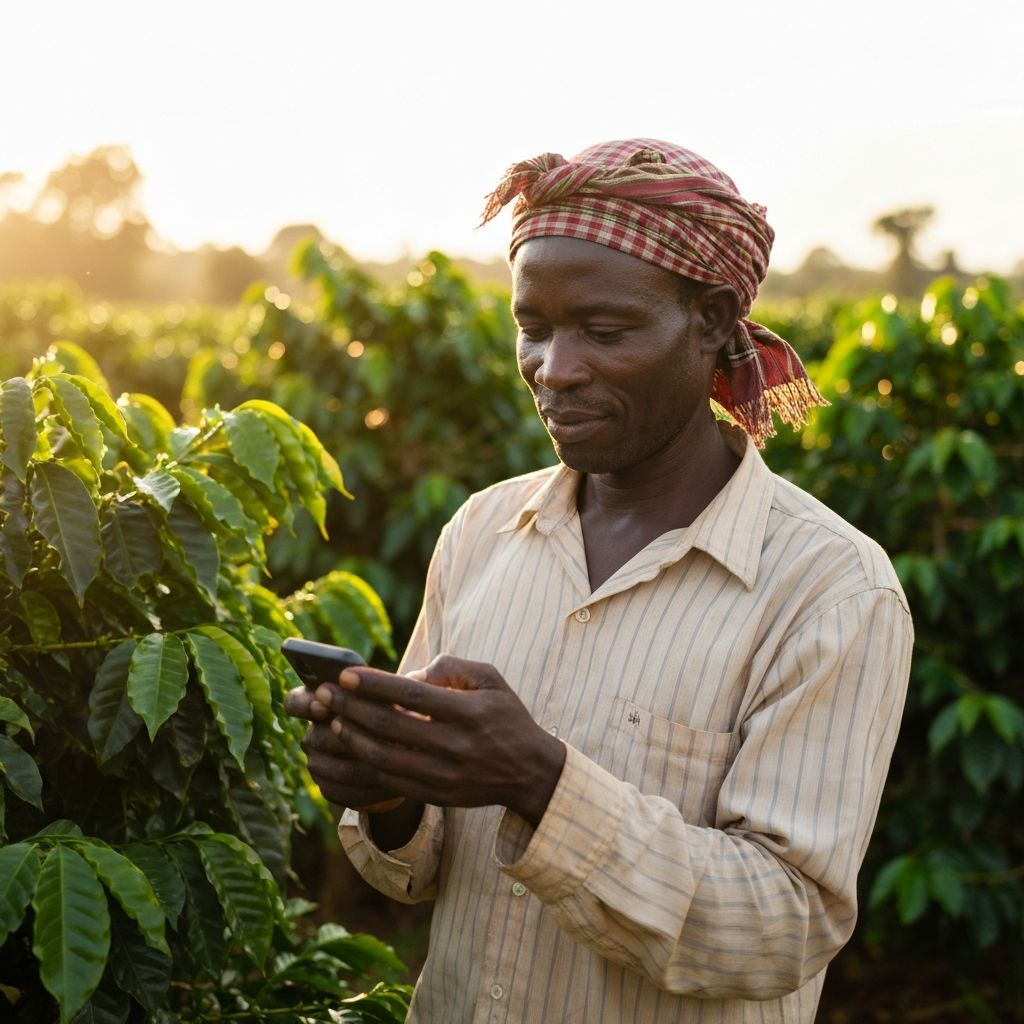 Farmer-owned evidence and cascading requests: how multi-hop coffee and cocoa chains close EUDR gaps